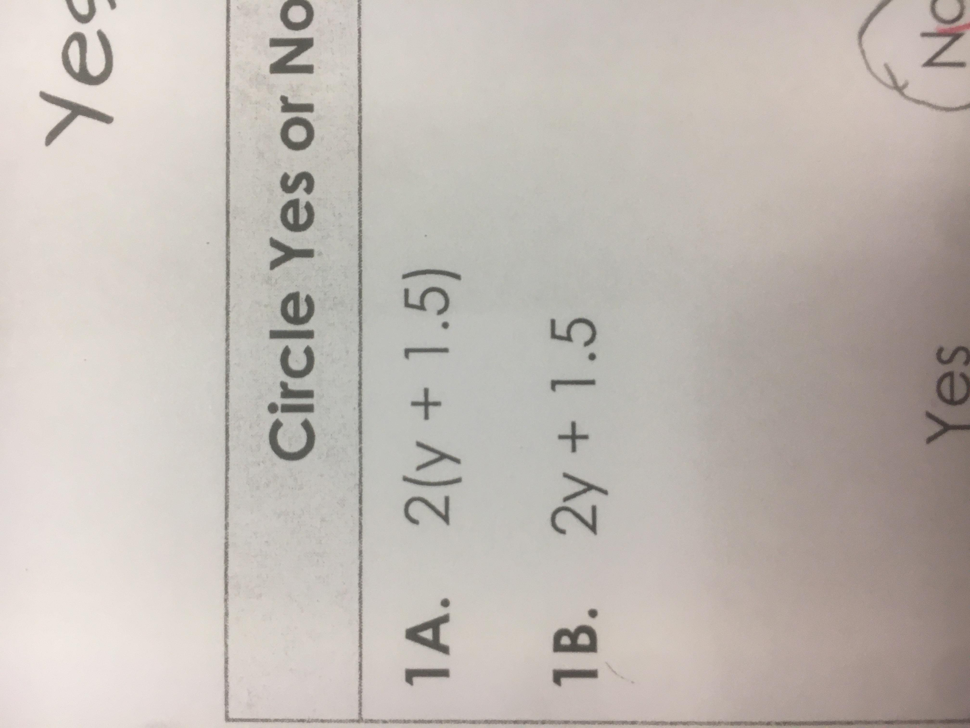 Is it equivalent? please show work so i can write it