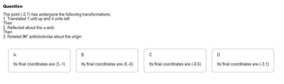 multiple choice plz answer be the correct answer and show working out if can it has to be correct plz