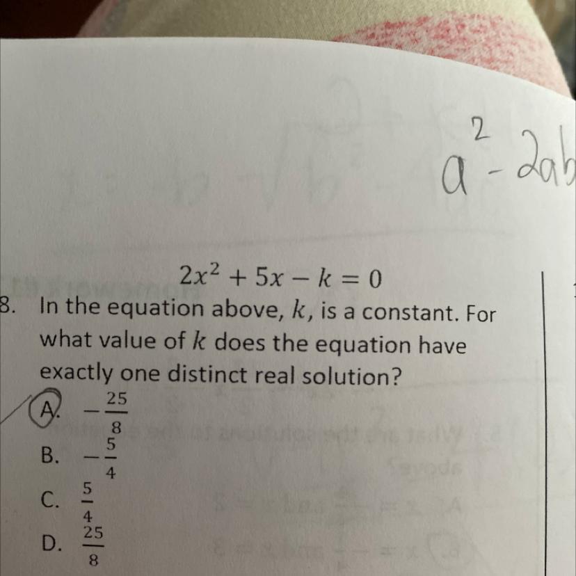 Help please, I attached the question. Is it a!? 