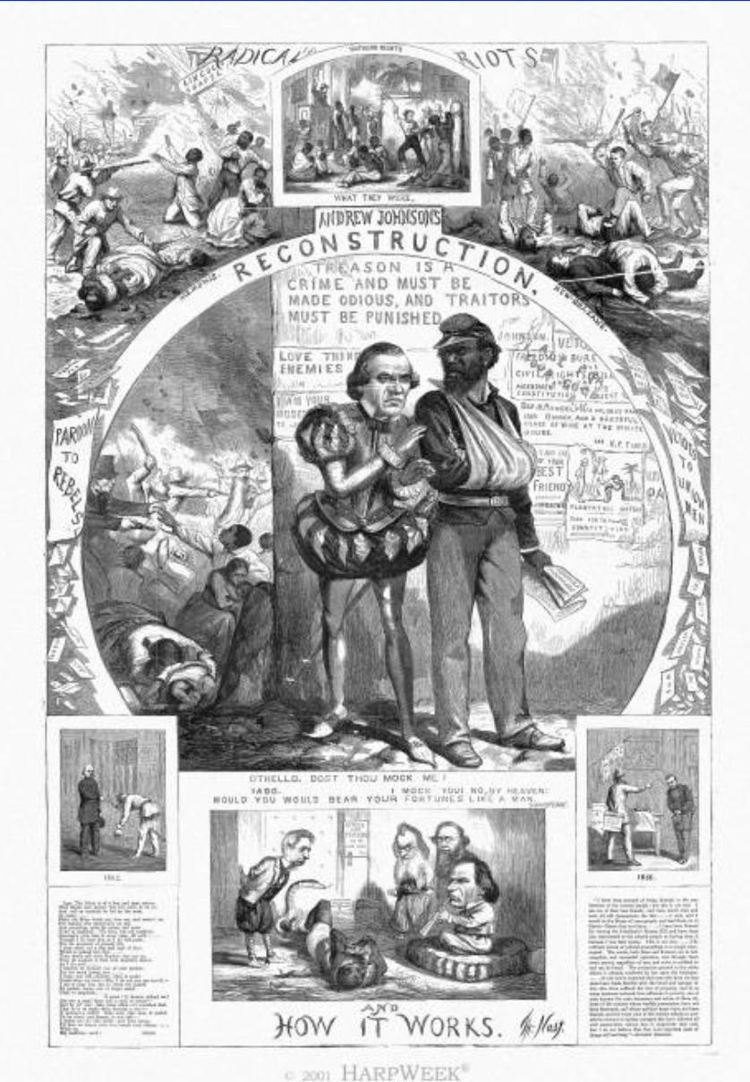 Examine the cartoon and read the annotation. Then respond with a brief essay giving your personal reaction