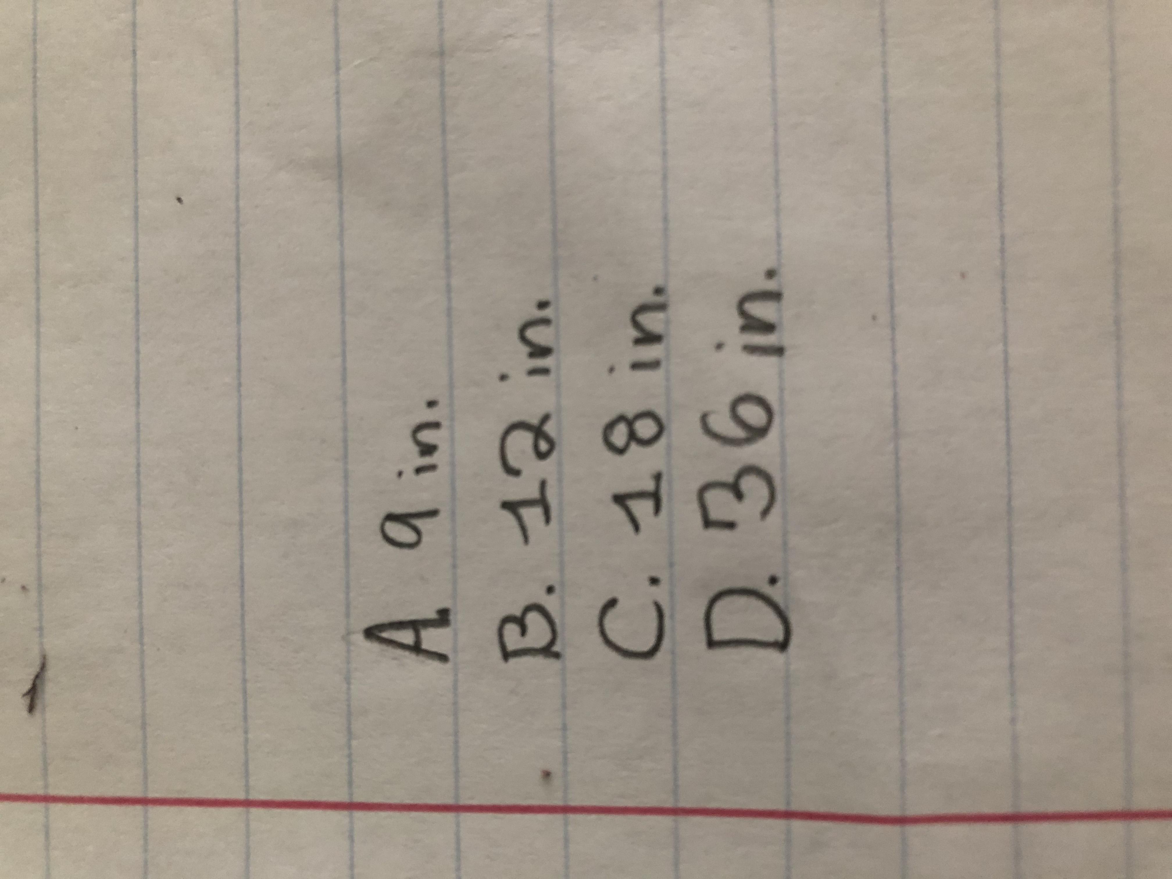Please answer! I am struggling with this question! Please show ALL work! &lt;3 (the answer choices are