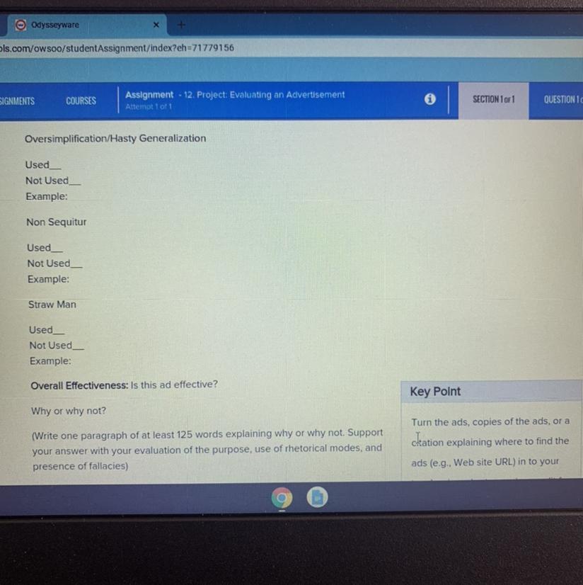 Overall Effectiveness: Is this ad effective?Why or why not?(Write one paragraph of at least 125 words