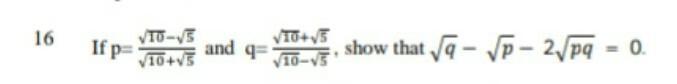 Pls solve the above questionKindly don't spam+_+
