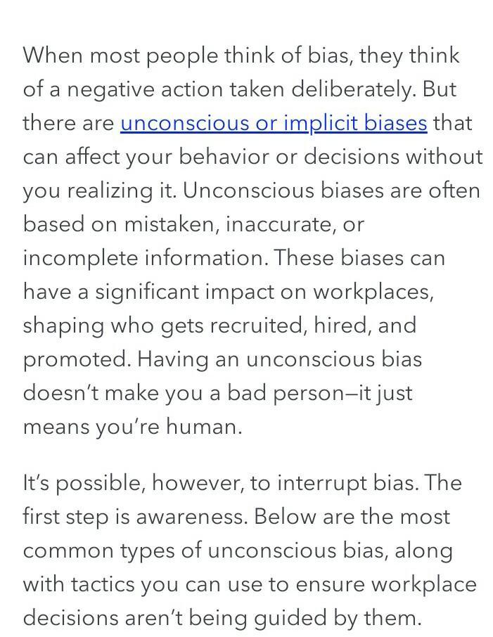 What harmful biases or stereotypes might you encounter 