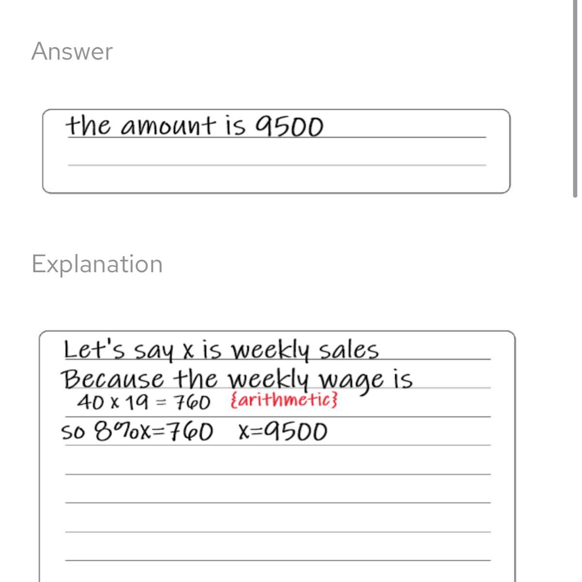 A Salesperson Works 40 Hours Per Week At A Job Where She Has Two Options For Being Paid. Option A Is