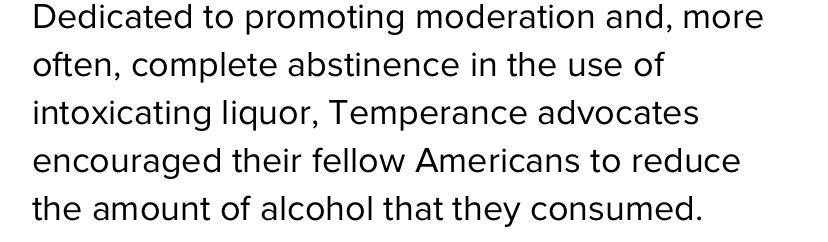 How did Temperance reformers want to change society? please explain 