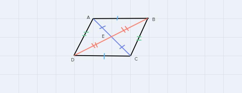 parallelogram QRS has diagonals PR and SQ that intersect at T QT equals 21 and TR equals 13 find the