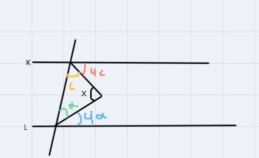 Solve For X. Given That:k || L Respectively And M(