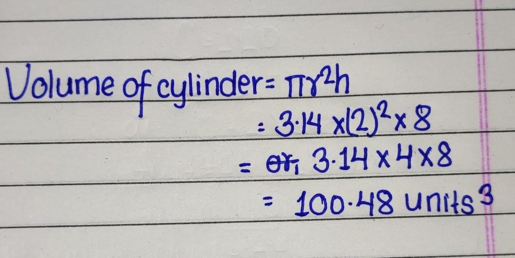 Find The Volume. Please