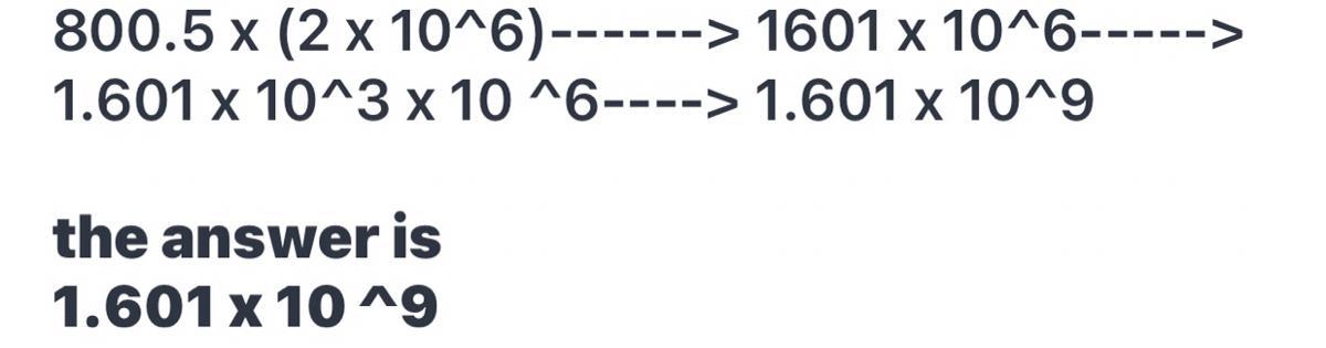 determine the product800.5 x (2 x 56)