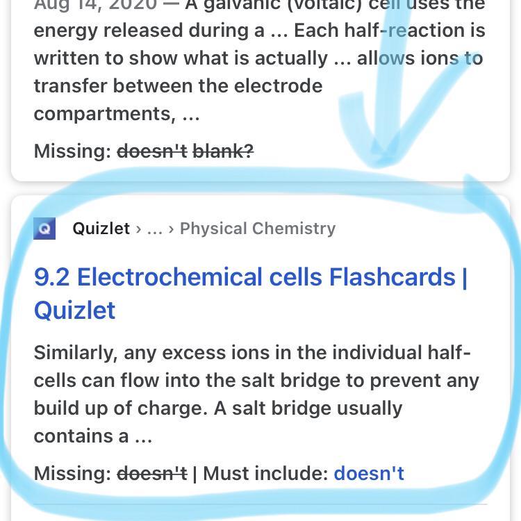 The part of a voltaic cell allows ions to move between half cells so that charge doesn't build up is