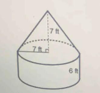 A Diagram Of A Spaceship Ozone Shield Is Shown Below. Find The Volume Of The Figure. Figure Not Drawn