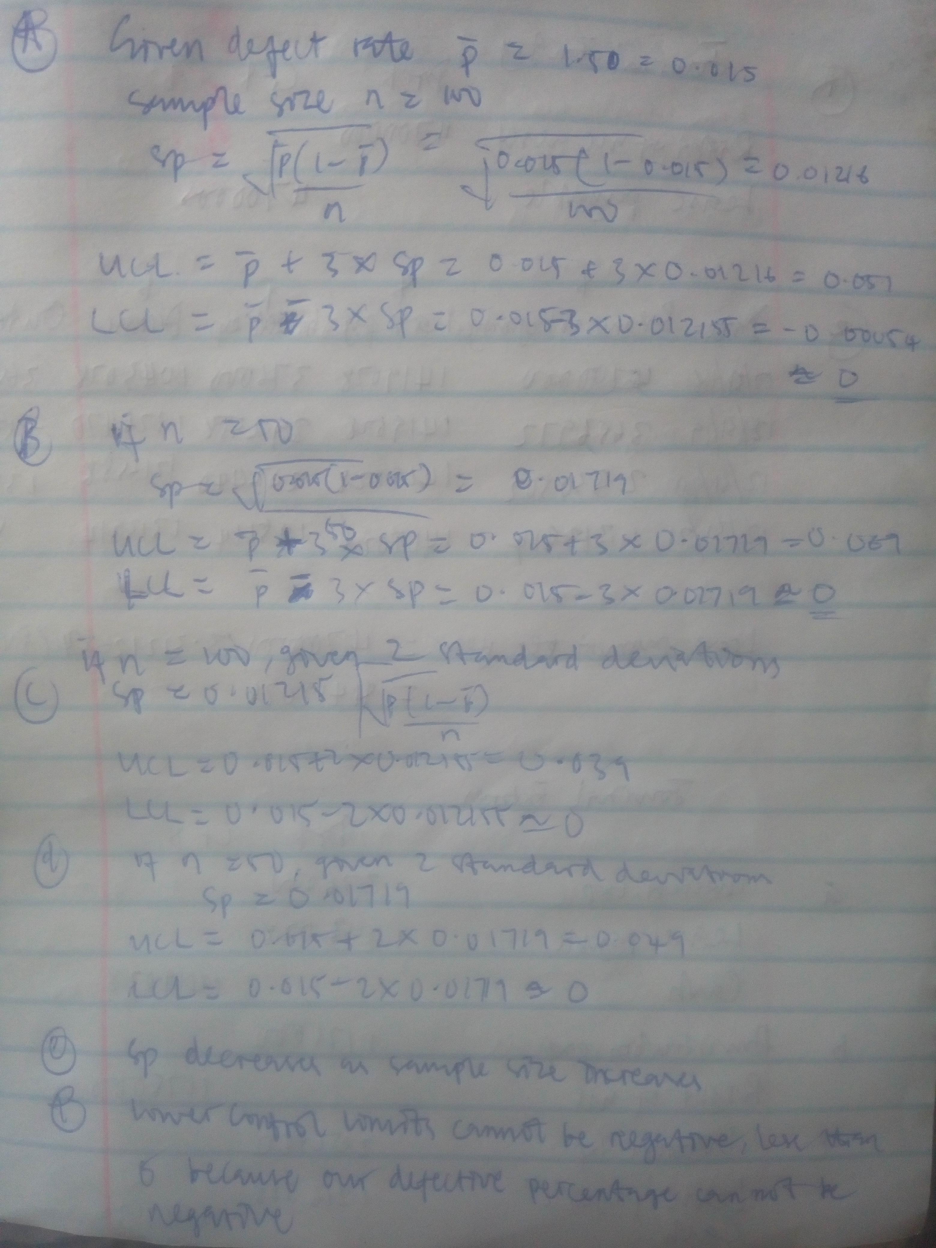 The Defect Rate For Data Entry Of Insurance Claims At Sadegh Kazemi Insurance Co. Has Historically Been
