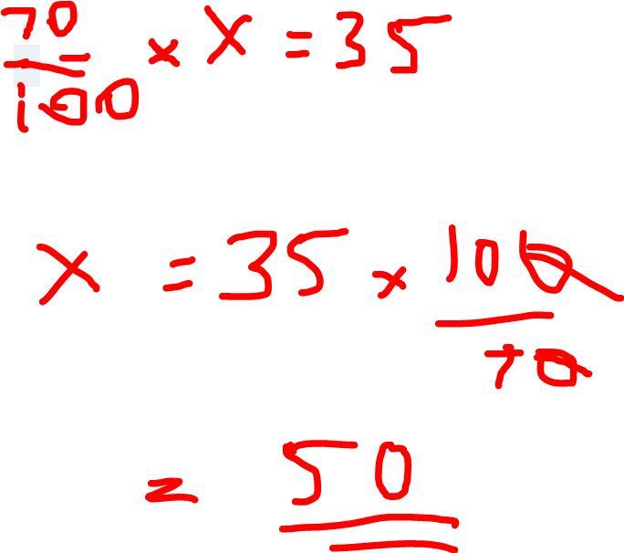 lins family has completed 70% of a trip they have traveled 35 miles how long is the whole trip