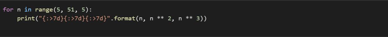 Write A Python Program That Uses A For Loop With The Range Function To Process The Integers From 5 To