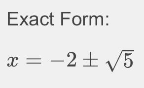 x2 + 4x -2 = -1can someone solve this for me please