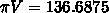Find the volume of the following cone.Round your answer to one decimal place.