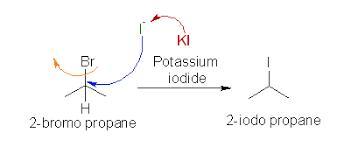 Write Equations For The Following: (a) A Substitution Reactionbetween 2-bromopropane And KI;