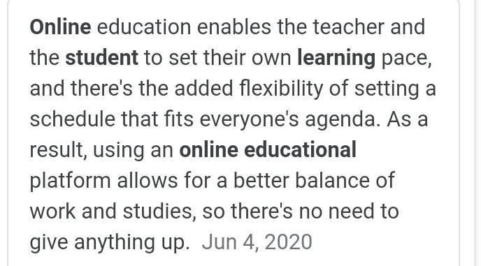 How will virtual learning help you grow as a student?