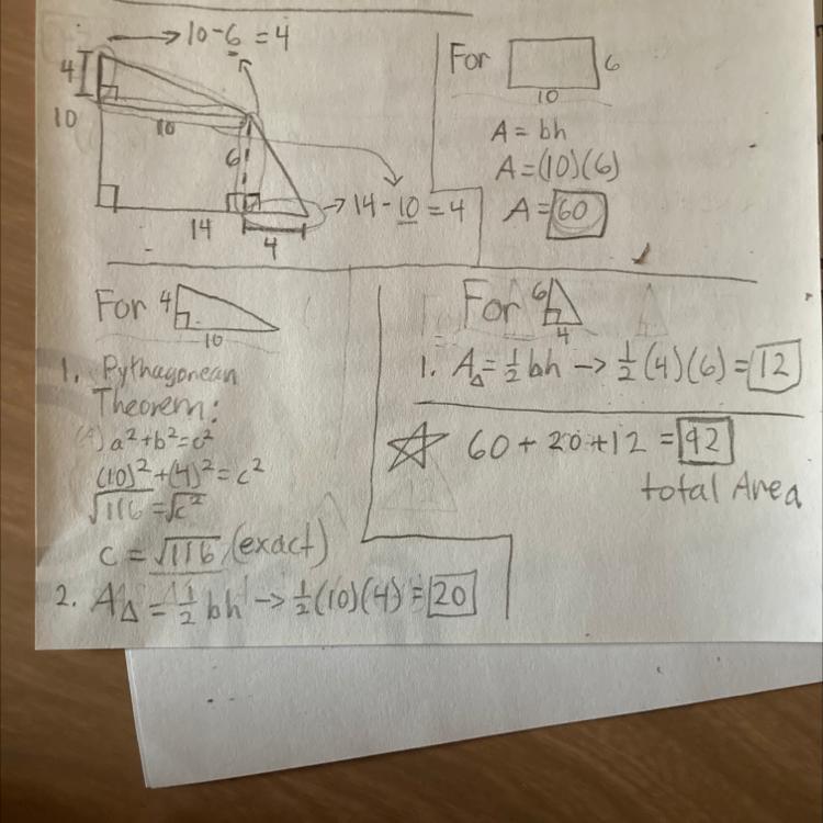 Find The Area Of This Figure 
