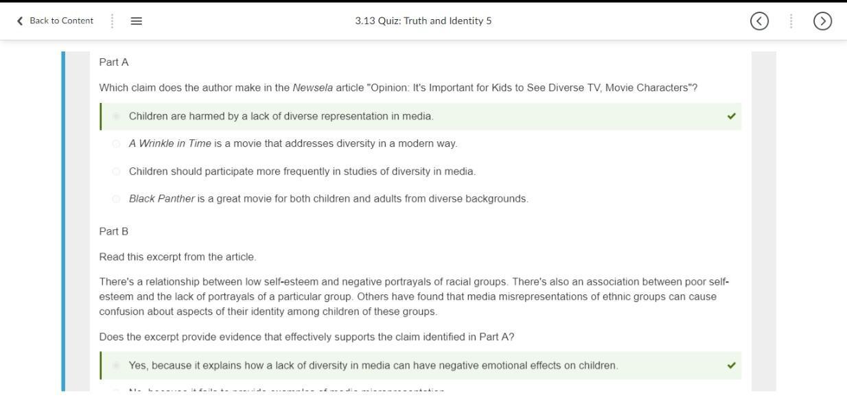 Refer to the Newsela article "Opinion: From Embarrassed about Bicultural Identity to Celebrating It."Which