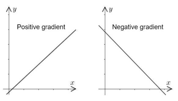 What is the equation of the following line written in general form? (The y-intercept is -1.). A. -2x