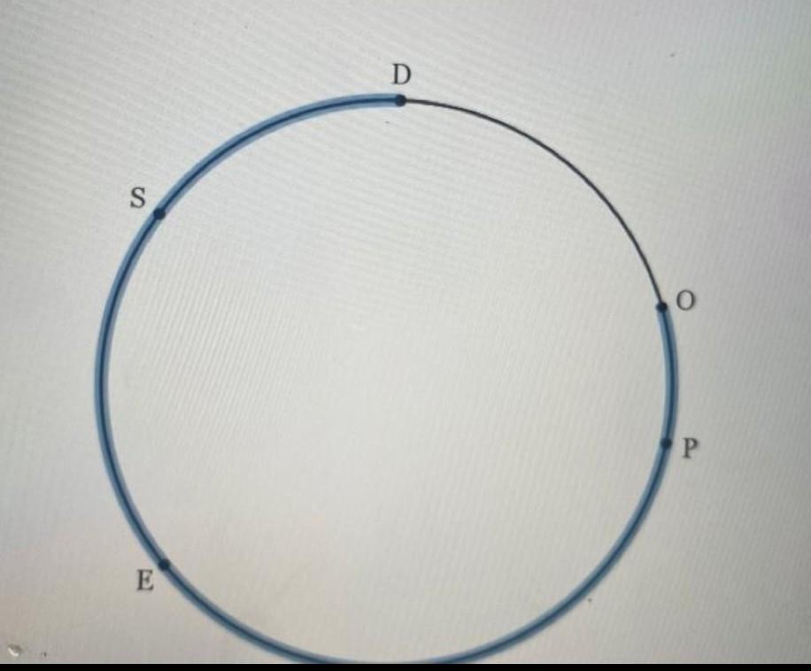 Name The Highlighted Arc.SED0P