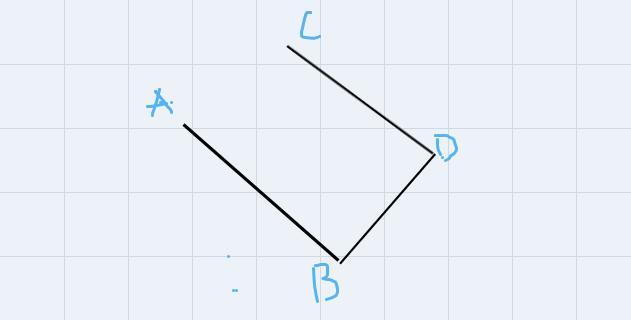 if M angle ABD equals 7X - 31 + m angle c d b equal 4 x + 5 find m angle abd
