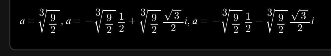 Solve The Equation 2a3a-27=0