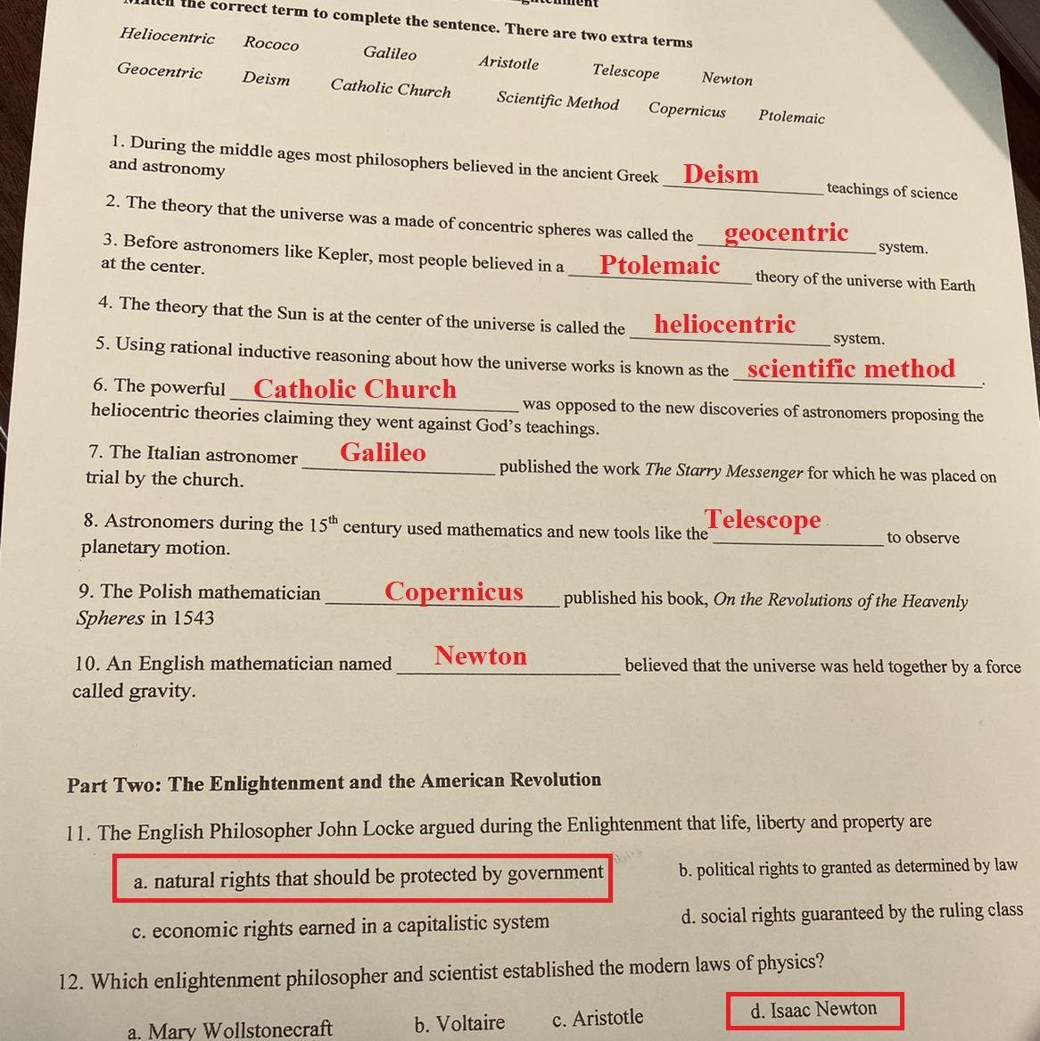Can someone please give me the answers to this? ... please ...