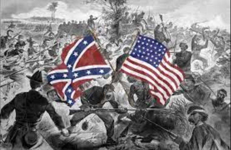 hi guys i need some good pics of the civil war fighting its for a project and i got "serious Artist"