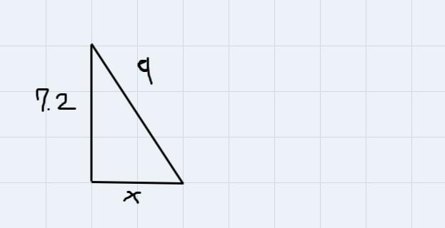 the circle with the tangent line is shown. Find the length of the radius? 