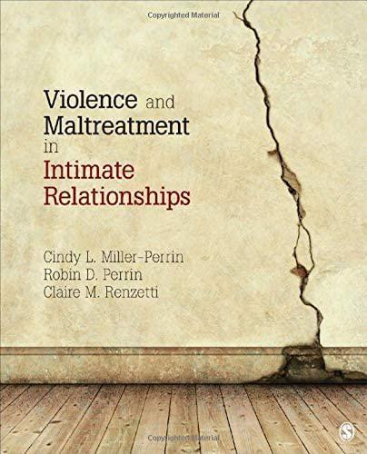 "violence and maltreatment in intimate relationships" who wrote this book?