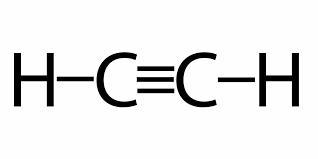 Lewis diagrams of molecules of three different hydrocarbons are shown above. Which of the following claims