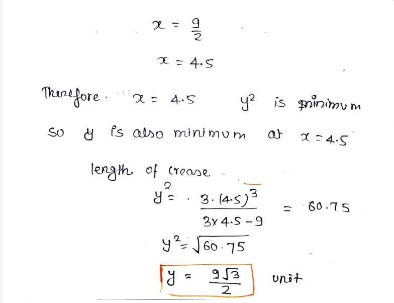 You have a sheet of paper that is 6 units wide and 25 units long, placed so that the short side is facing