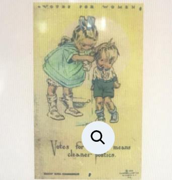 What Is The Main Message Of This Political Cartoon? Giving Women The Right To Vote Could Help End Corruption