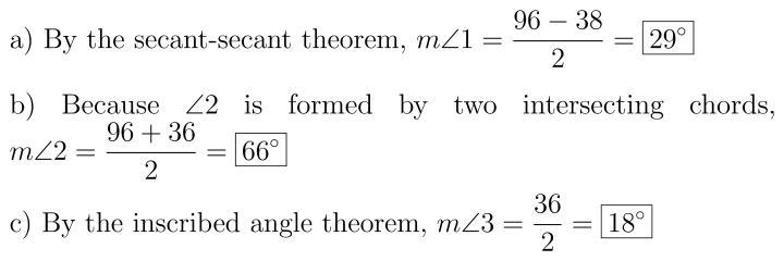 Need help with geometry circles problem