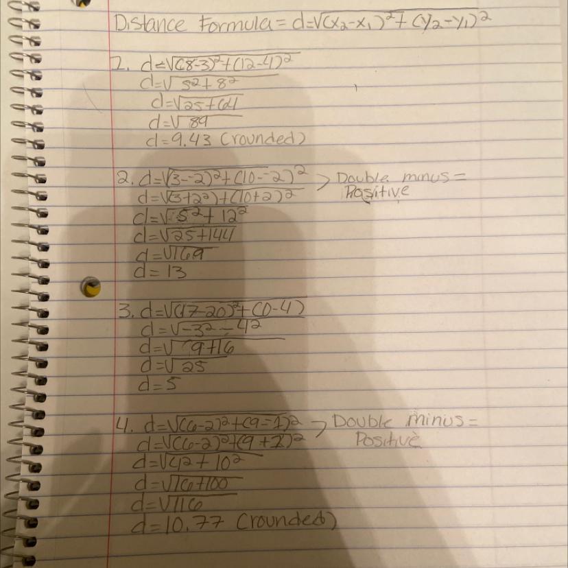 Please help me with 1,2,3,4 and show me how you get it the answers please I really need help can someone