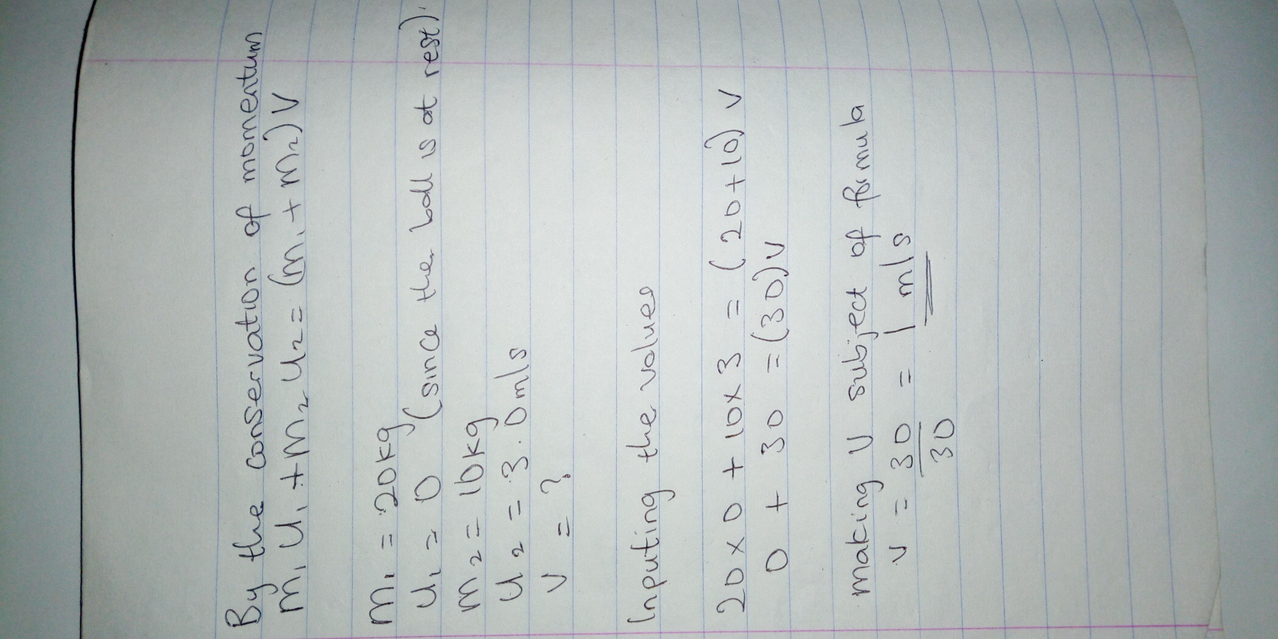 A 20-kg Object Sitting At Rest Is Struck Elastically In A Head-on Collision With A 10-kg Object Initially