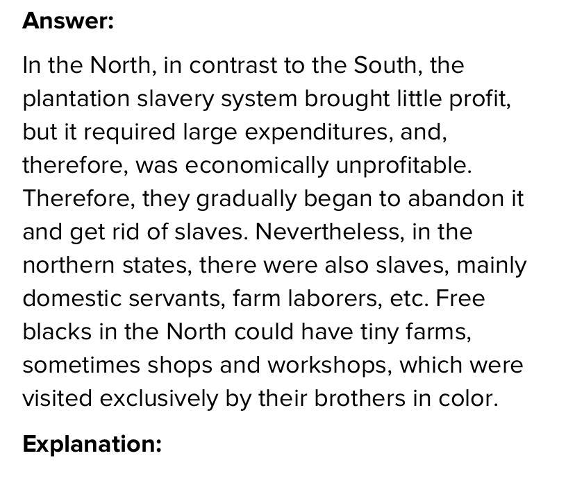 What were some of the advantages, and disadvantages, of African American life in the North?