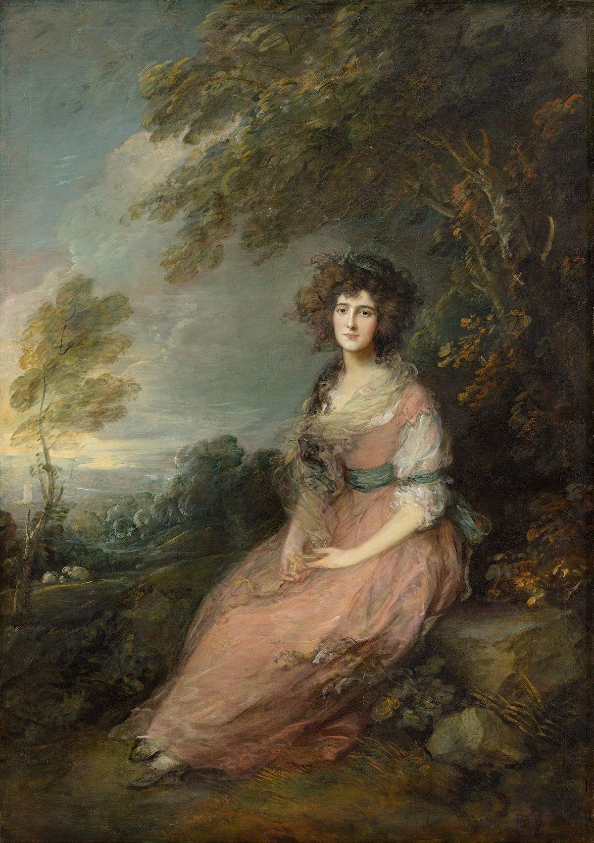 The subject of Gainsborough's Portrait of Mrs. Richard Brinsley Sheridan (23.18) was a _____________.danceractorsingerartist
