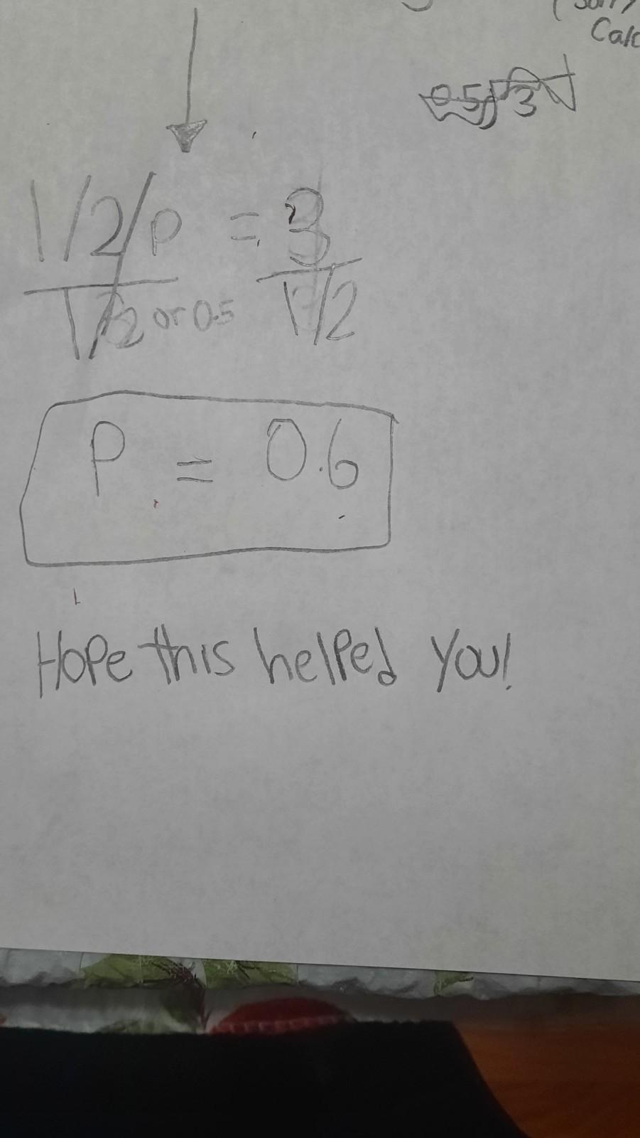 1/2 + P = -3Please Use The Answer In DECIMAL FORM.