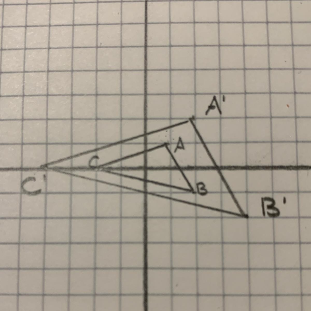 LAST ATTEMPT IM MARKING AS BRAINLIEST!! (Draw A Dilation Of The Figure Using The Given Scale Factor )