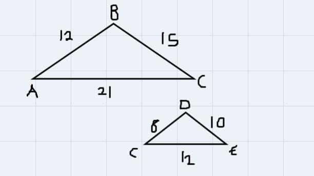 can the given information be used to prove triangle ABC is congruent to triangle EDC explain your reasoning