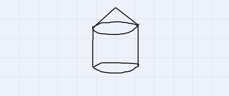 An Iron Pillar Has Some Part In The Form Of A Right Circular Cylinder And Remaining In The Form Of A