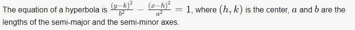 What are the coordinates of the foci of the conic section shown below?(y + 2) /16 - (x 3) /9 = 1A. (3,