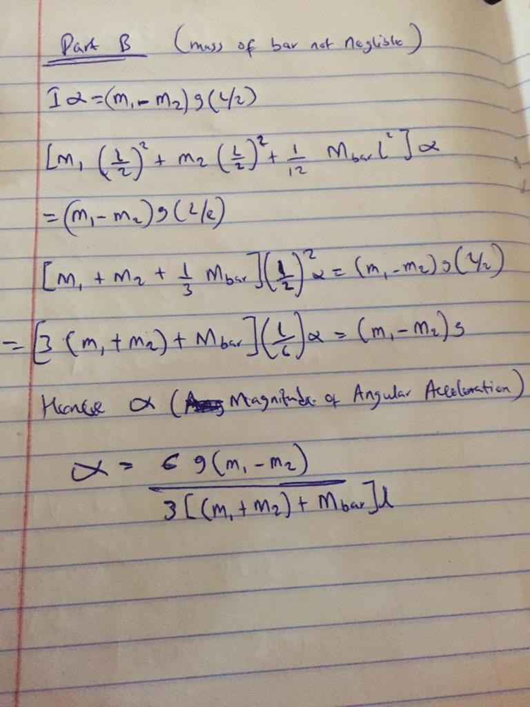 To understand and apply the formula =I to rigid objects rotating about a fixed axis. To find the acceleration