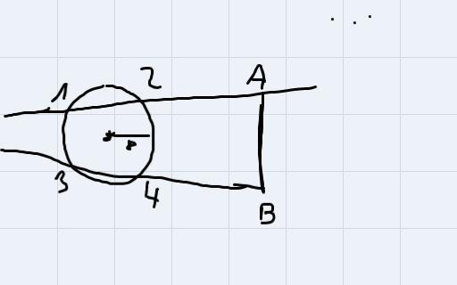 Can you help me draw the loci to this problem?? Four points formed by the intersection of two lines on