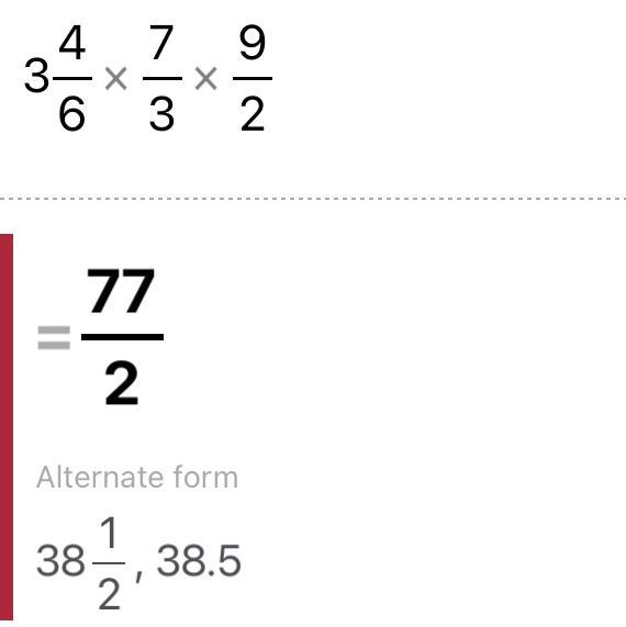 I need help quick what does this equal 3 46 73 92=
