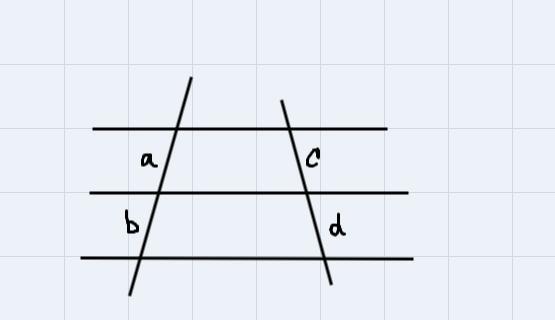Given lines l, m and n are all parallel and cut by two transversal lines, find the value of 2. 2 12 6.